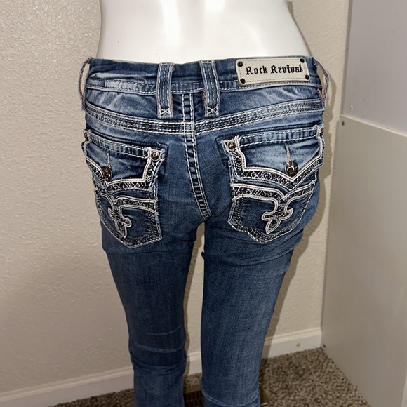 ROCK REVIVAL TRIXIE SIZE 30 Skinny - Picture 3 of 10